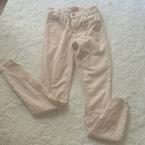 Mother pink skinny jeans Barbie